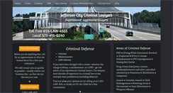 Desktop Screenshot of jeffcitylaw.com