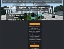 Tablet Screenshot of jeffcitylaw.com